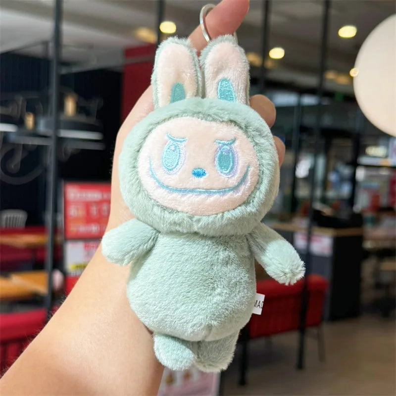 Furry Kawaii New Labubu Plush Toys Labubu Stuffed Doll Plush Toy Keychain Pendant