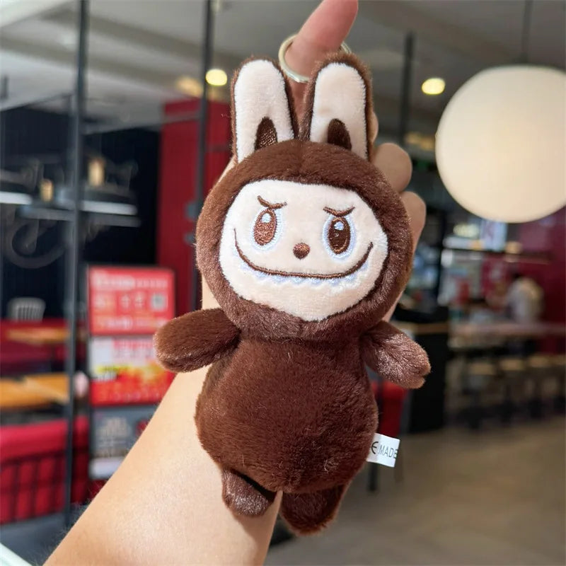 Furry Kawaii New Labubu Plush Toys Labubu Stuffed Doll Plush Toy Keychain Pendant