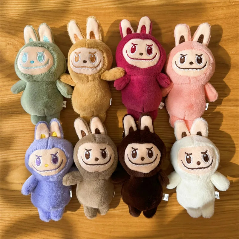 Furry Kawaii New Labubu Plush Toys Labubu Stuffed Doll Plush Toy Keychain Pendant