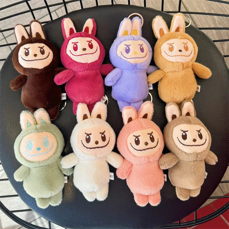 Furry Kawaii New Labubu Plush Toys Labubu Stuffed Doll Plush Toy Keychain Pendant