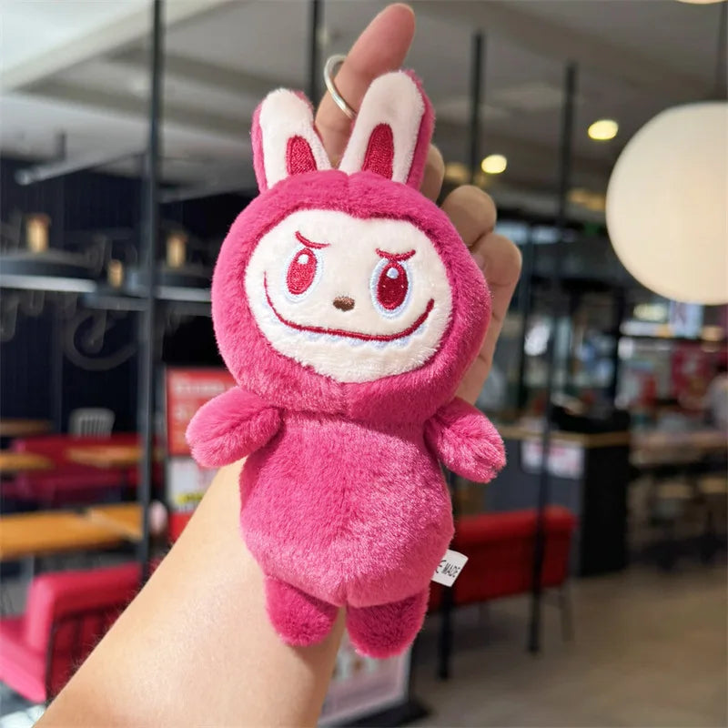 Furry Kawaii New Labubu Plush Toys Labubu Stuffed Doll Plush Toy Keychain Pendant