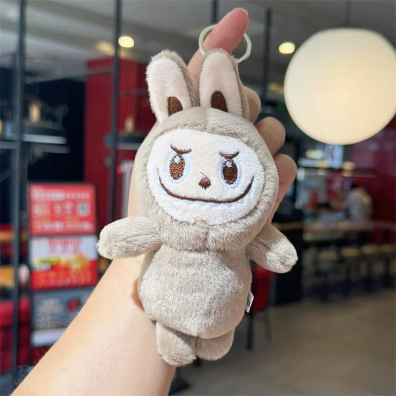 Furry Kawaii New Labubu Plush Toys Labubu Stuffed Doll Plush Toy Keychain Pendant