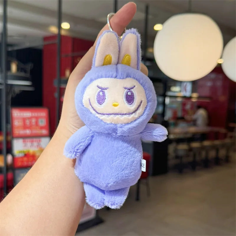 Furry Kawaii New Labubu Plush Toys Labubu Stuffed Doll Plush Toy Keychain Pendant