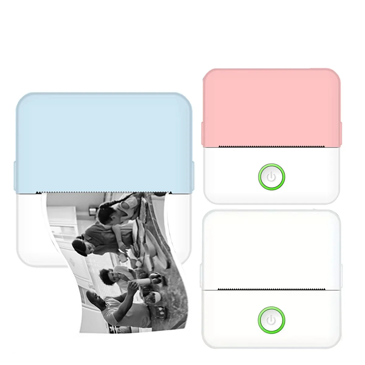Mini HD Portable Label Thermal Printer Endurance Bluetooth Printer for Student Error Title Note Wrong Pocket Inkless Printing